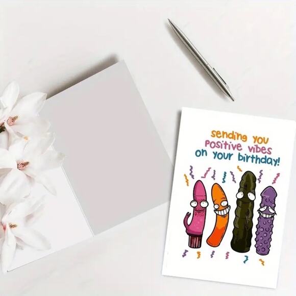 Birthday Card, Adult - 5" x 7" - Picture 3 of 5